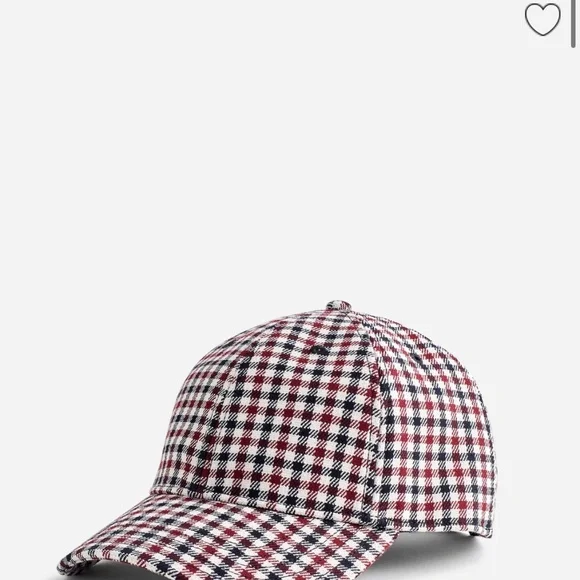 NWOT Madewell Houndstooth Baseball Hat - Picture 2 of 6